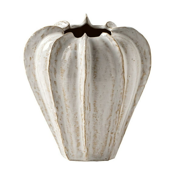 Zhourta Halloween Pumpkin Ceramic Vase Home Accessories Decorative Art Vase Ornament for Home Modern Farm Halloween Wedding Decoration