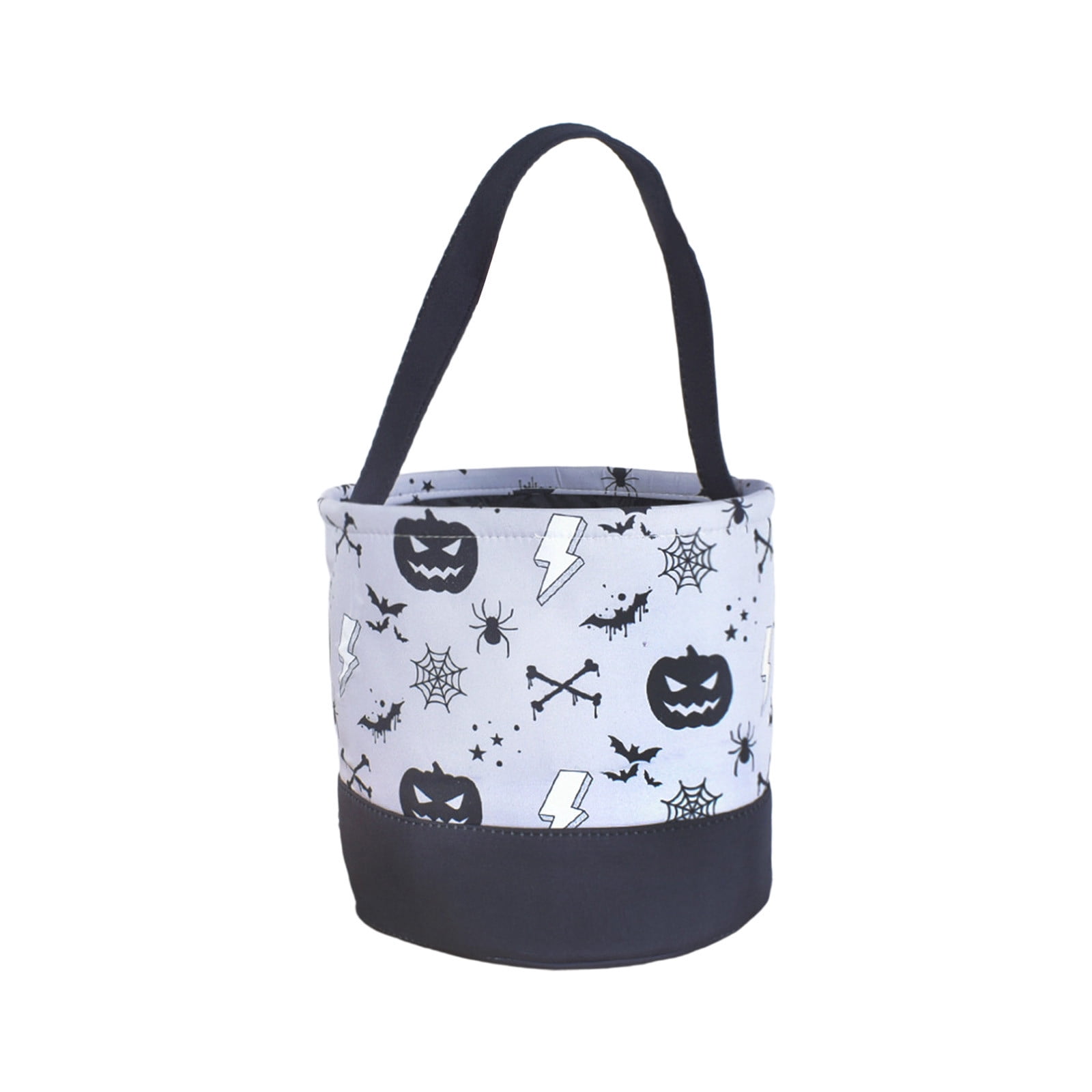 Zhourta Halloween Treat Bag Portable Candy Container with Handle for ...