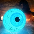 thumbnail image 1 of Zhourta LED Glowing Eyeball Halloween Decor 15.7 Inch Creepy Bloodshot Eye Outdoor Garden Decorations with Realistic Veins, 1 of 5