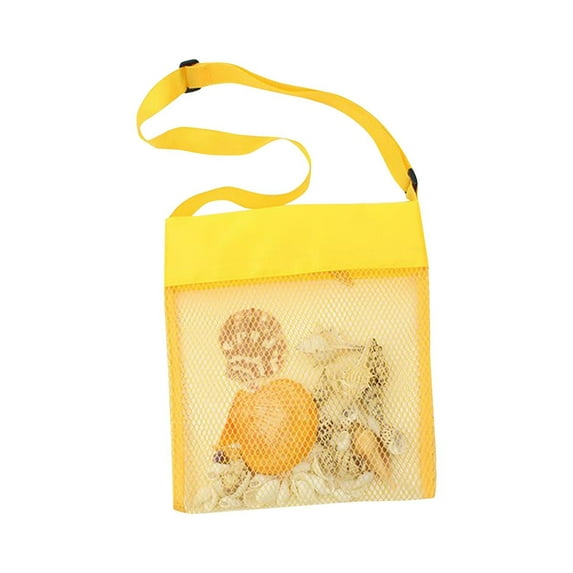 Zhourta Mesh Beach Bag for Kids Waterproof Tote Bag Color Children Beach Bag Toy Portable Storage Mesh Bag Toddler Pool Bag Water Toy Bag