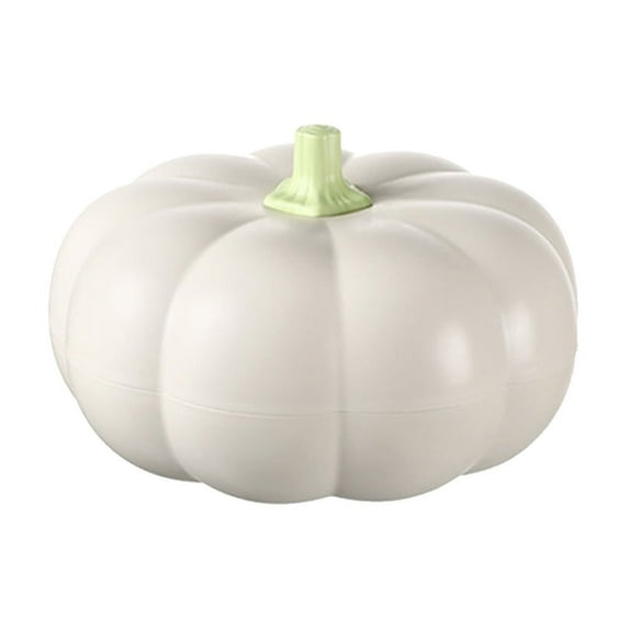 Zhourta Pumpkin Candy Box Living Room Coffee Table Snack Melon Storage Box Double Layer Fruit Plates Halloween Candy Container Halloween Candy Boxes Party Favors