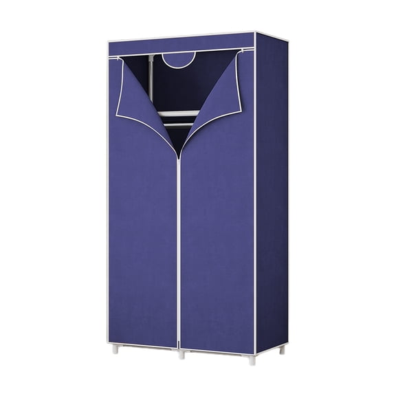 Zhourta Uncomplicated Cloth Wardrobe Moisture Resistant and Easy to Install Suitable for Bedroom Household Cloth Wardrobe Storage Wardrobe Storage Cabinet