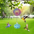 thumbnail image 1 of Zhourta Wind Chimes Hummingbird Feeders for Outdoors Painted Animal Shapes Sunlight Refractor Hanging Squirrel Ant and Bee Proof Never Leak Charming Garden Decor for Outside, 1 of 6