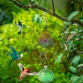 thumbnail image 1 of Zhourta Wind Chimes Hummingbird Feeders for Outdoors Painted Animal Shapes Sunlight Refractor Hanging Squirrel Ant and Bee Proof Never Leak Charming Garden Decor for Outside, 1 of 6