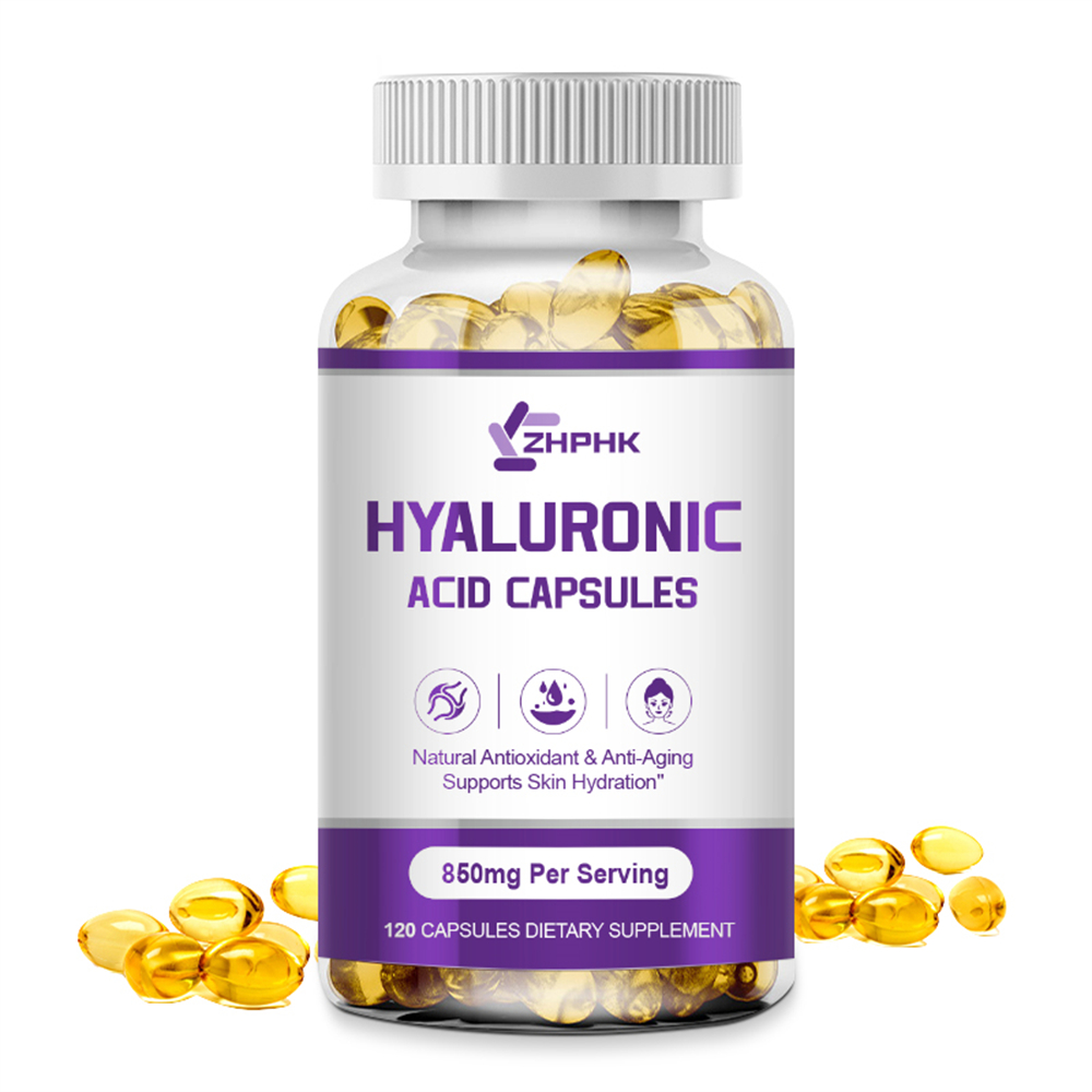 Zhphk Liposomal Hyaluronic Acid 850mg Dietary Supplement Support Skin