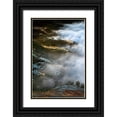 thumbnail image 1 of Zhu, Hua 17x24 Black Ornate Wood Framed with Double Matting Museum Art Print Titled - Colorful Rice Terraces, 1 of 4