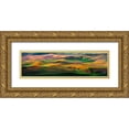 thumbnail image 1 of Zhu, Hua 24x10 Gold Ornate Wood Framed with Double Matting Museum Art Print Titled - The Palouse, 1 of 4