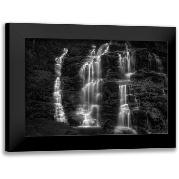 Zhu, Jingshu 18x13 Black Modern Framed Museum Art Print Titled - The Triple
