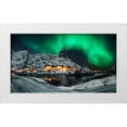 thumbnail image 1 of Zhu, Jingshu 32x20 White Modern Wood Framed Museum Art Print Titled - Over The Mountain, 1 of 4