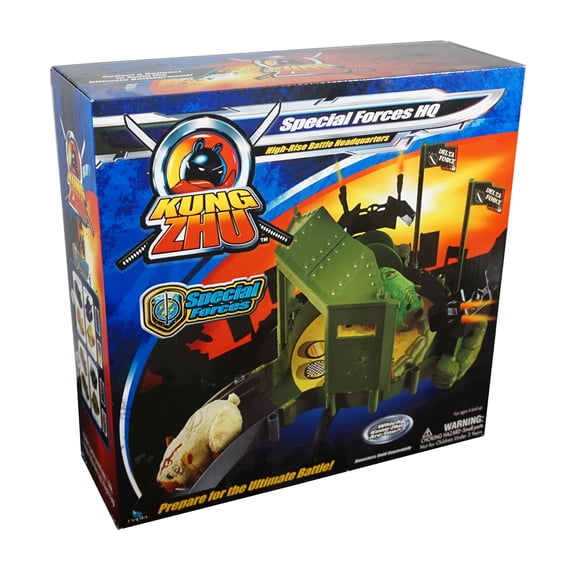 Zhu Zhu Pets Kung Zhu Special Forces High-Rise Battle Headquarters - Prepare for the Ultimate Battle