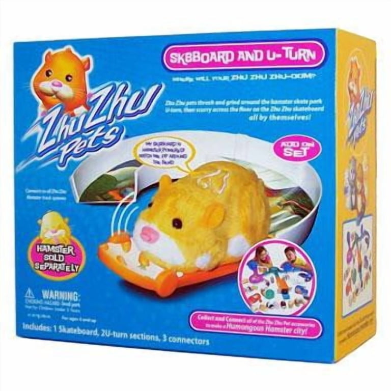 Zhu Zhu Pets Skateboard/U-Turn Track Set - Walmart.com