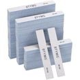 thumbnail image 1 of Zhu997 100 Count 80/80 Grit Rectangle Nail Files Reusable Coarse Nail File Double Sided Emery Boards Manicure Tools for Acrylic Nails, 1 of 1