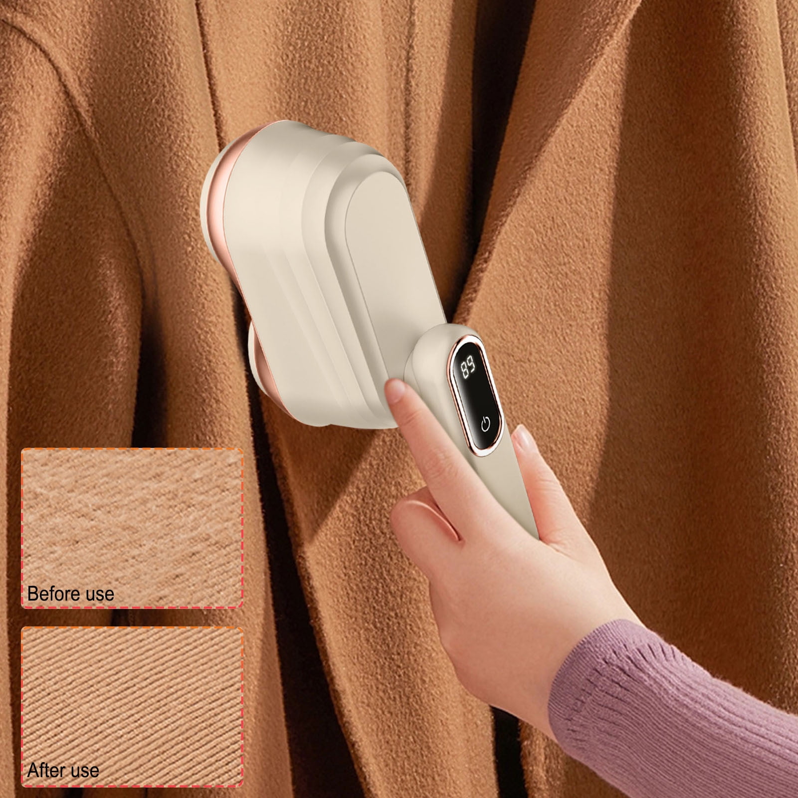 ZhuYan Doubleheaded Fabric Shaver,Electric Lint Remover,Sweater