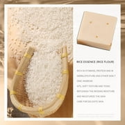 ZhuYan Thai Rice Soap, Rice Milk Soap, Jabon Aclarante De Arroz, jabon de arroz para aclarar la piel, Handmade Rice Soap Bar for Face & Body (1pc)
