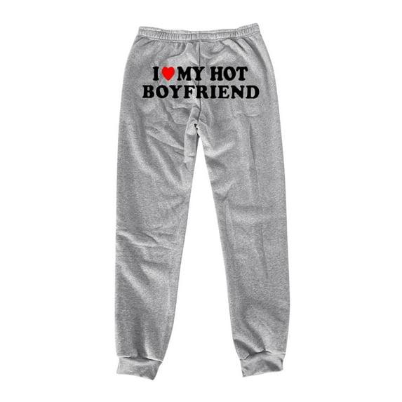 Zhuashum Christmas Work Pants Womenladies Lined Sweatpants Wide Straight Leg Joggers Bottom Sweatpants Workout High Waisted Yoga Pants Slacks With Pockets Fashion Clothes Grey Xl