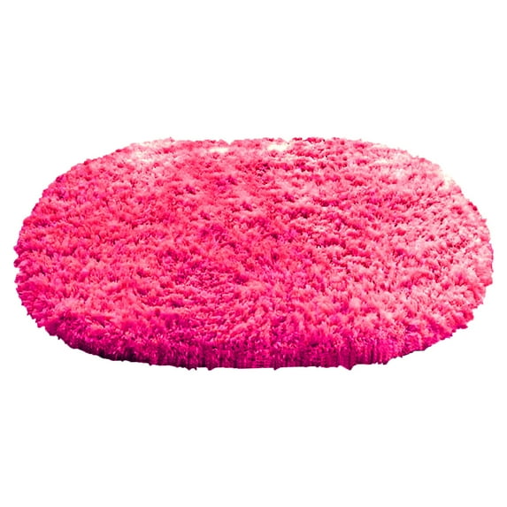Zhuashum Door Mats Solid Color Soft Absorbent Microfiber Bath Rugs Non Plush Shaggy Carpet Bath Mats For Bathroom Floor Tub And Shower Rug Mat Outside Entry Decor 40*60 Cm Hot Pink