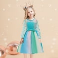 thumbnail image 1 of Zhuashum Dresses For Girls 3-4 Years Cartoon Butterflies Graphic Round Neck Dress Soft Sleeveless Sundress Summer Classic Outfits Green, 1 of 9