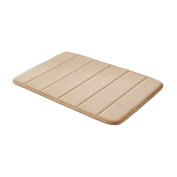 Zhuashum Front Door Mat Indoor Entrance Bath Mat Set Bathroom Rugs Toilet Mats Universal Soft Comfortable Water Absorption Non Washable Bath Rugs Outside Entry Decor 20X31.5Inch Gold