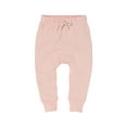 thumbnail image 1 of Zhuashum Toddler Pant For Boys Girl Children'S Baby Slim Leg Solid Color Soft Casual Warm Baby Sweatpants Pink Retro Loungewear 12-18 Months, 1 of 2