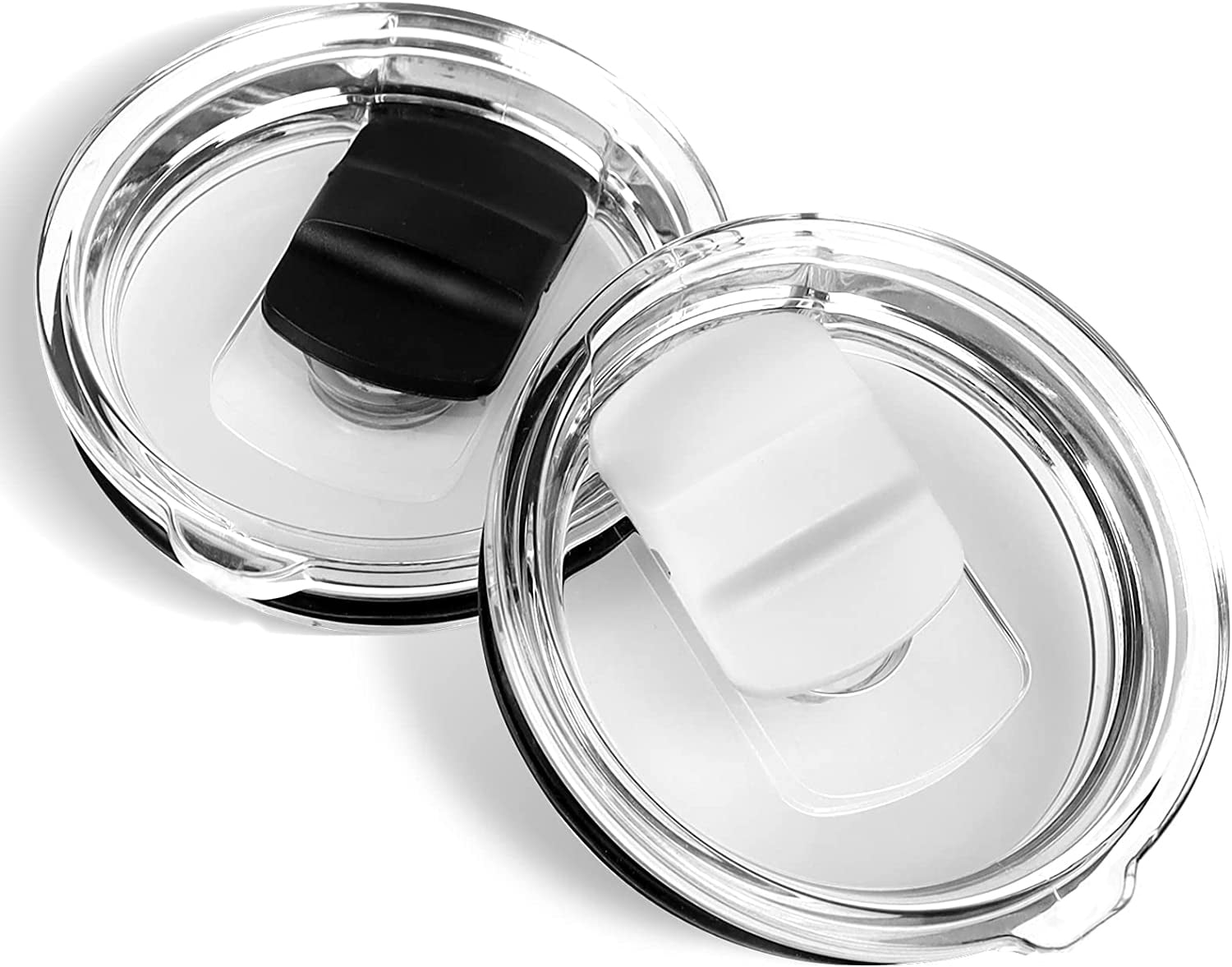 Zhudiyof 20oz 2 Pack Tumbler Lids, Fits Yeti, RTIC, Replacement for Ozark Trail