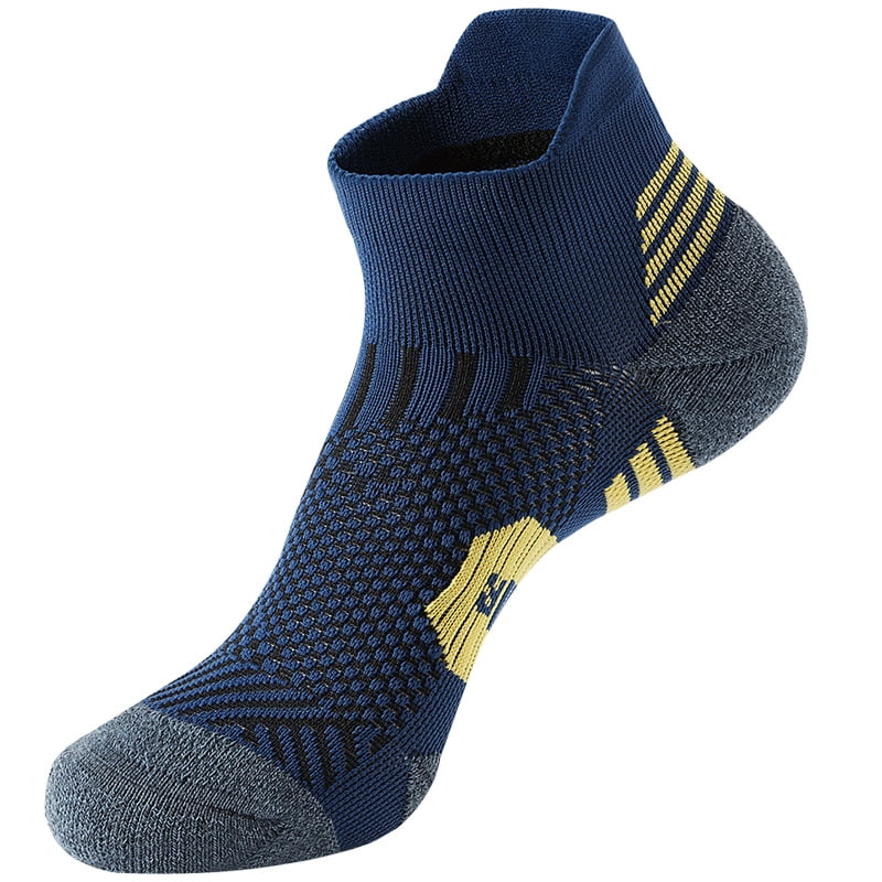 Zhuge 10 pairs of No Show Socks Womens and Men Low Cut Ankle Short Anti-slid Athletic Running Novelty Casual Invisible Liner Socks，Dark Blue，S(size：35-39)