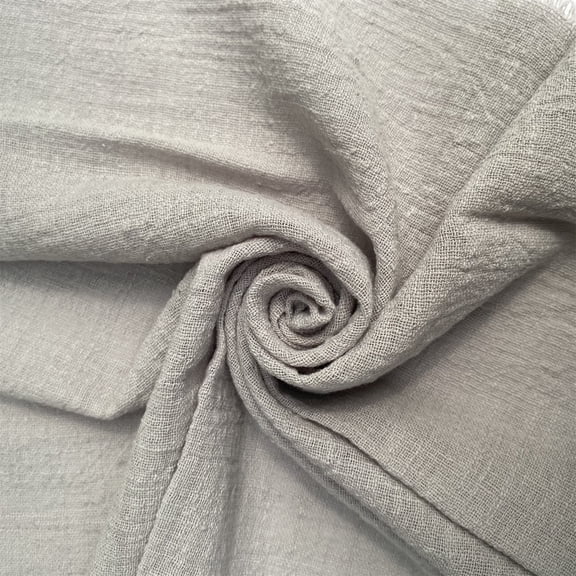 Zhuge 11.8x70.9 Inch Texture Cotton Linen Table Runner, Rustic Long Table Decor for Dining Room, Weddings, Bridal Showers & Holiday Celebrations, Grey