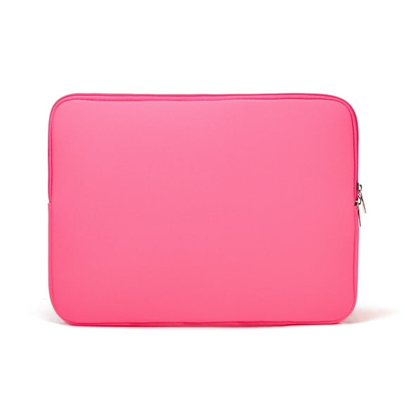 Zhuge 14" Dark Pink Laptop Sleeve, Heavy-Duty Shockproof Protective Case with Flip Design, Durable Briefcase Style Carrying Bag for Notebooks & Laptops