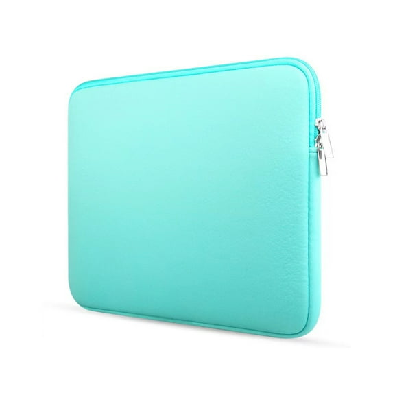 Zhuge 15" Light Blue Laptop Sleeve, Heavy-Duty Shockproof Protective Case with Flip Design, Durable Briefcase Style Carrying Bag for Notebooks & Laptops