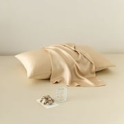Zhuge 1Pcs 100 Austrian Lanzin tencel single pillowcases Light luxury life, selected fabric pillowcase, guard your sweet dream 18.9x29.13inchblue