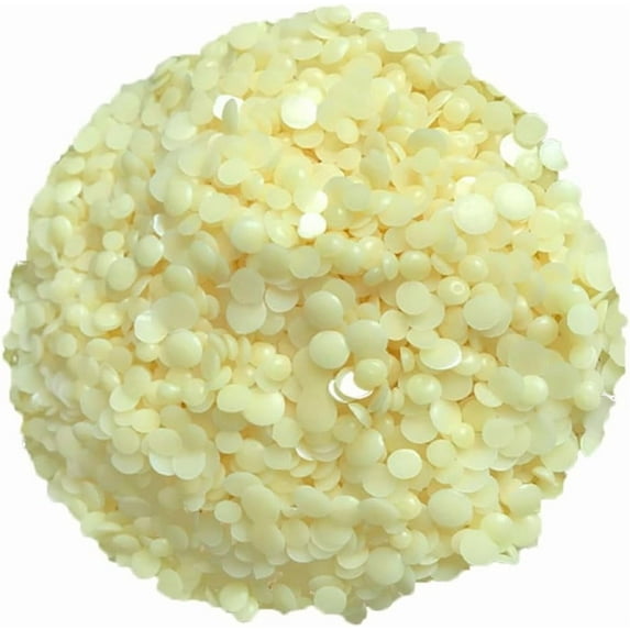 Zhuge 1Pound Candelilla Wax Pellets 100% Pure Natual Vegan Wax for DIY Lip Balm, Soap and Candle Making, Creams and Lotions, Beeswax Alternative