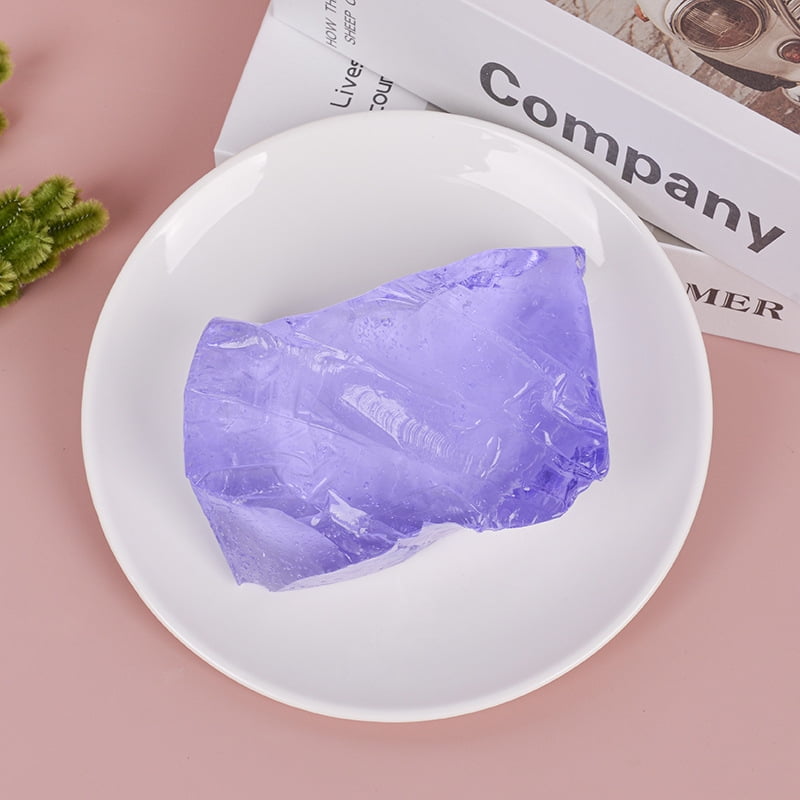 Zhuge 2.2 lb Jelly Wax for Candle Making, Clear Gel Wax with High Transparency, Long Burning Time for Candle Making and Handmade Scented Candle supplies, Purple