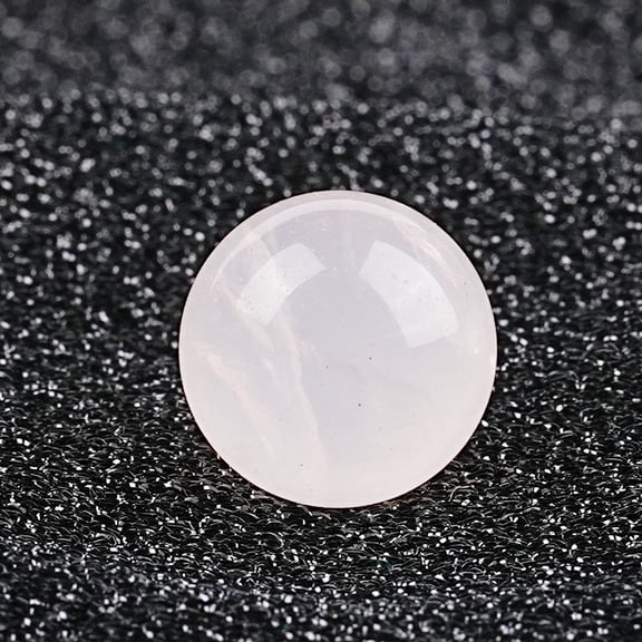 Zhuge 2 Pcs 1.18 Inch Banded Quartz Crystal Sphere, Feng Shui Chakra Aura Decor for Home Desk & Collection, Pink Crystal