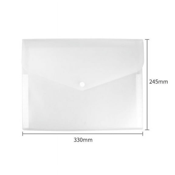 Zhuge 2 Pcs A4 File Folders Organ File Bag, 5 Multi-Layer Horizontal Portable Accordion Folder, Sorting File Bag, Reusable Plastic File Bag, for Office, Business (Blue)