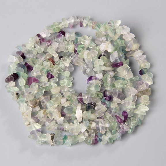 Zhuge 2 pieces 5-8mm natural irregular colored crushed stone, natural irregular stone scattered beads, handmade bead jewelry accessories