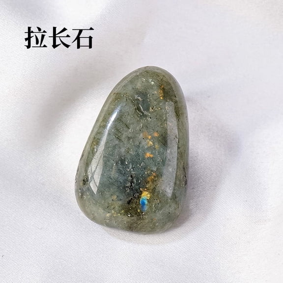 Zhuge 2 pieces of gray natural crystal water droplet shaped 3-5cm handle piece original stone, mineral standard water droplet shaped play home office decoration ornament