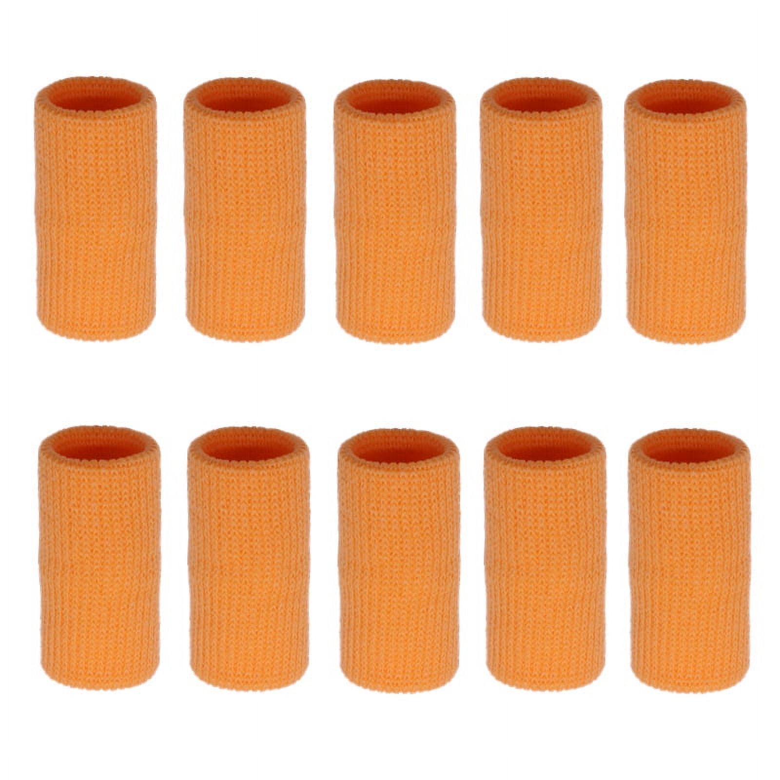Zhuge 20 Pieces Finger Sleeves, Thumb Splint Brace for Finger Support ...