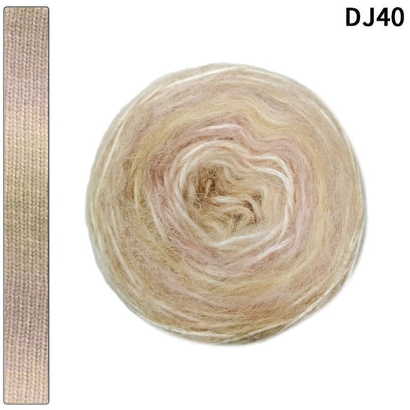 Zhuge 200G Yarn Whirl , 58% Large Softly Color Changing Acrylic Yarn for Crocheting AE