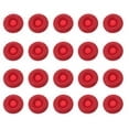 Zhuge 20pcs Durable Caulk Caps Practical Protective Covers Caulk Saving CapsRed