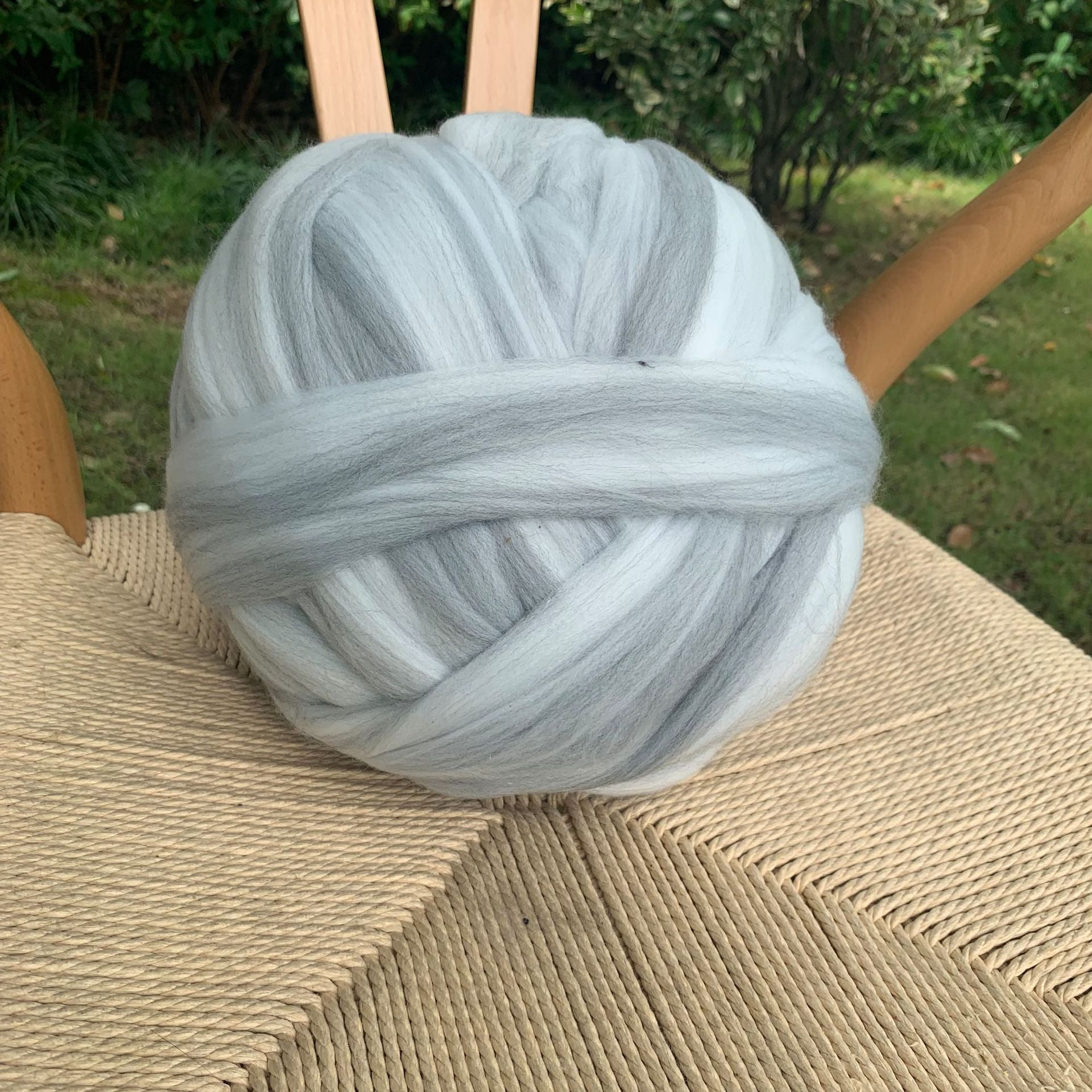 Zhuge 250g Wool Roving Yarn, Fiber Roving Wool Top, Wool Felting ...