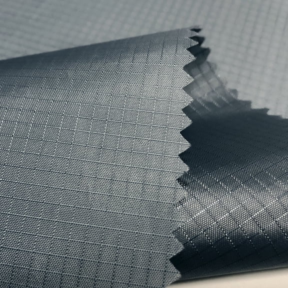 Zhuge 3 Yards x 59 Inch Ripstop Fabric, Water Repellent Lightweight Durable Material for DIY Crafts, Outdoor Covers, Bags, Flags and Kite Making, Dark Grey