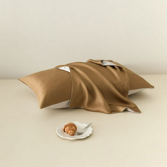 Zhuge 3Pcs 100 Austrian Lanzin tencel single pillowcases Light luxury life, selected fabric pillowcase, guard your sweet dream 18.9x29.13inch(blue