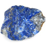 Zhuge 3Pcs Lapis lazuli Specimens About 1.18", Natural Unpolished Raw Stones for Decoration, Gift, Tumbling, Cabbing and Fountain Ornaments