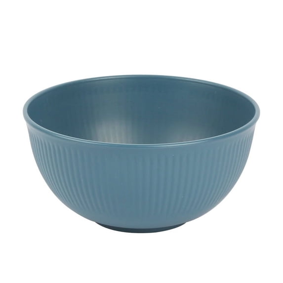 Zhuge 4 PCS Cereal Bowls, Unbreakable Wheat Straw Bowls for Salad, Rice, Soup, Ice Cream, Noodles, Camping,Blue