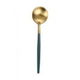 thumbnail image 1 of Zhuge 4Pcs Stainless Steel Tea Spoons For Home, Kitchen Restaurant-Gond Green, 1 of 3