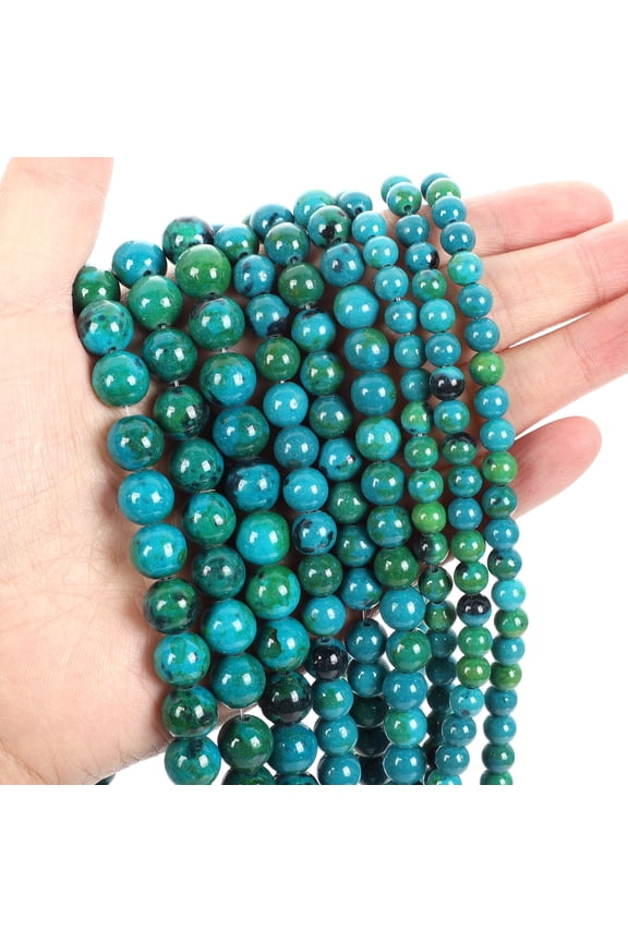 6mm Natural Stone Bead DIY Jewelry Accessories Personalized Phoenix Stone Natural Stone Semi finished Bracelet, Necklace Jewelry Accessories