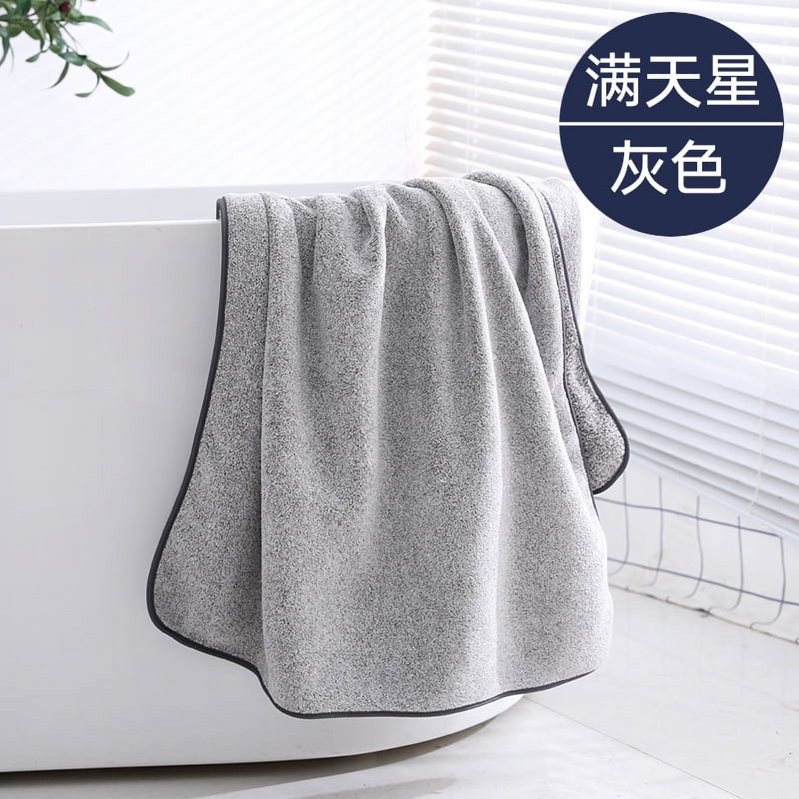 Zhuge 6pcs Bathroom Hand Towels, Home Soft Cotton Ultra-Soft 100% Cotton Hand Towel – Highly Absorbent for Shower, Pool, Spa, and Gym 55.12x27.56inch (gray)