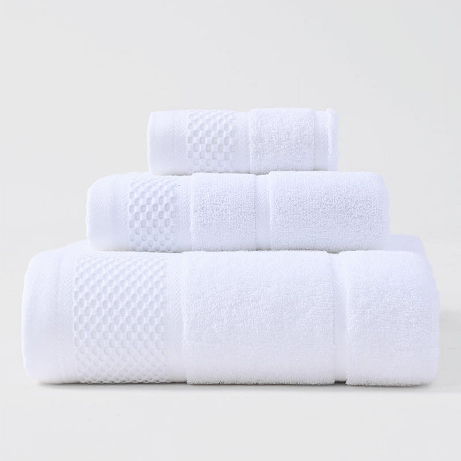 Zhuge 6pcs Bathroom Hand Towels, Ultra-Soft 100% Cotton Hand Towel – Highly Absorbent for Shower, Pool, Spa, and Gym 27.56x55.12inch (white)