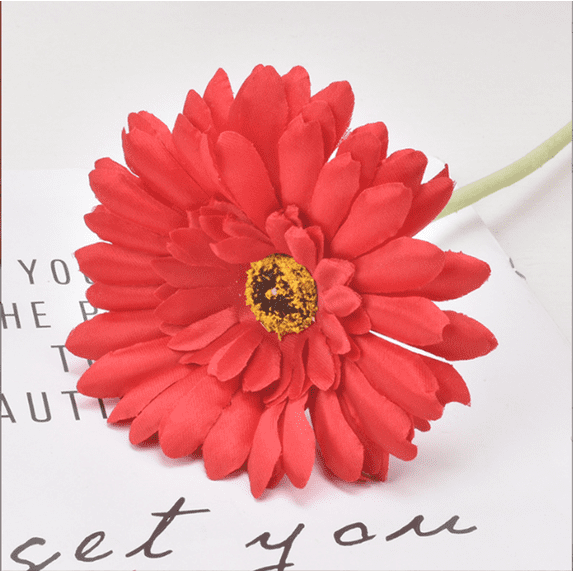 Zhuge 6pcs Coreopsis Artificial Flowers, Fake flowers, Flores Artificiales Para, Wedding Decor