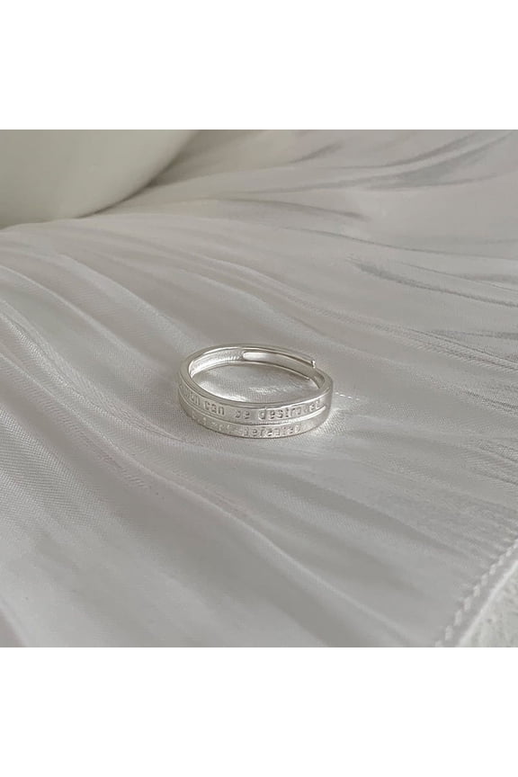 925 Sterling Silver Rings for Women, Adjustable Rings, Plated plated cupronickel, Style T