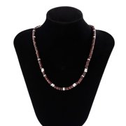 Zhuge Artisanal Hawaiian Style Beaded Necklace, Handcrafted Tropical Island Jewelry 1 Piece B03
